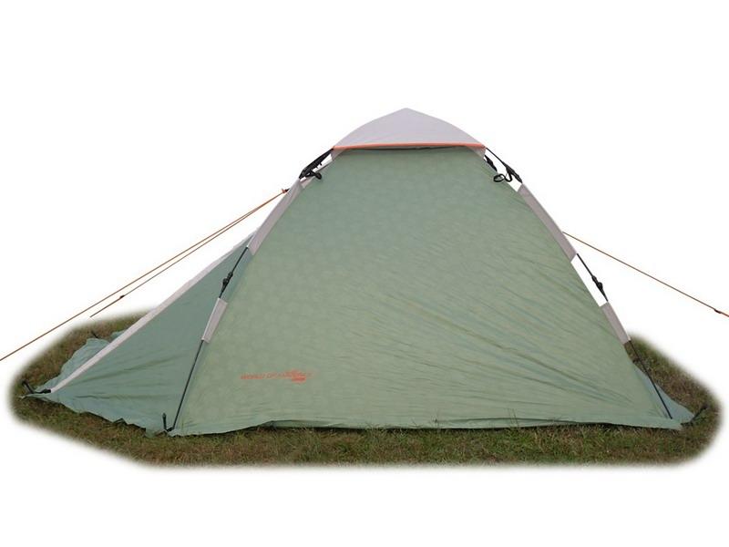 Туристическая палатка Mobile: вид сбоку.