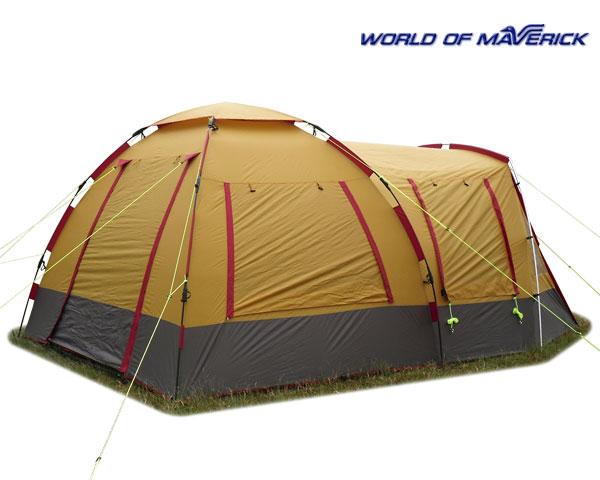 Кемпинговая палатка "Ultra Premium" в закрытом состоянии.