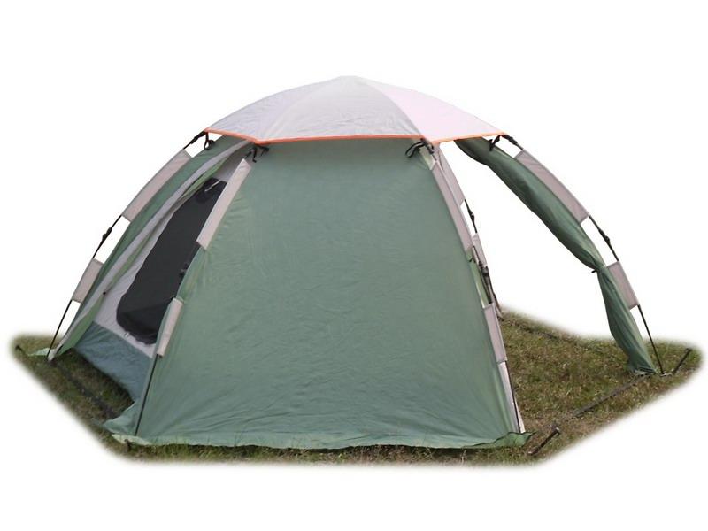 Туристическая палатка Aero в открытом состоянии.