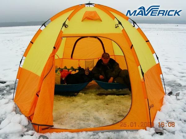 Открытая зимняя рыболовная палатка ICE 5.