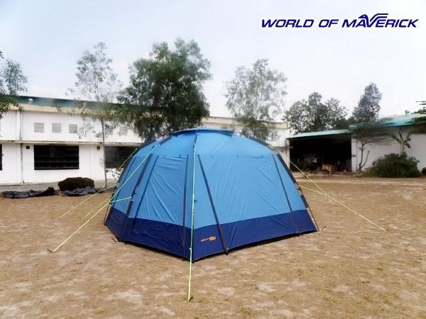 Палатка-шатёр "Cruise Comfort" от фирмы "Maverick" в закрытом состоянии.