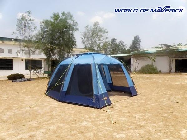 Кемпинговая палатка "Cruise Comfort", вид спереди.