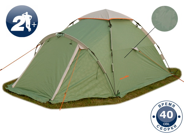 Туристическая палатка Comfort 2+.